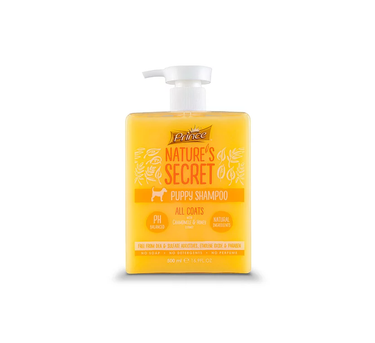 Nature’s Secret Puppy Shampoo All Coats with Chamomile & Honey Extract 500ml